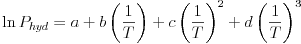 Bahadori and Vuthaluru equation